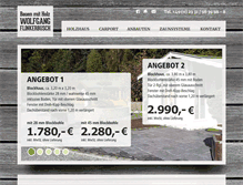 Tablet Screenshot of carports-flinkerbusch.de